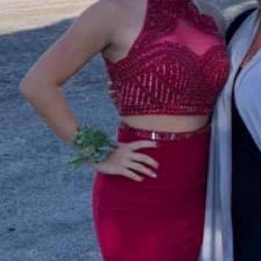 Formal 2 piece short dress